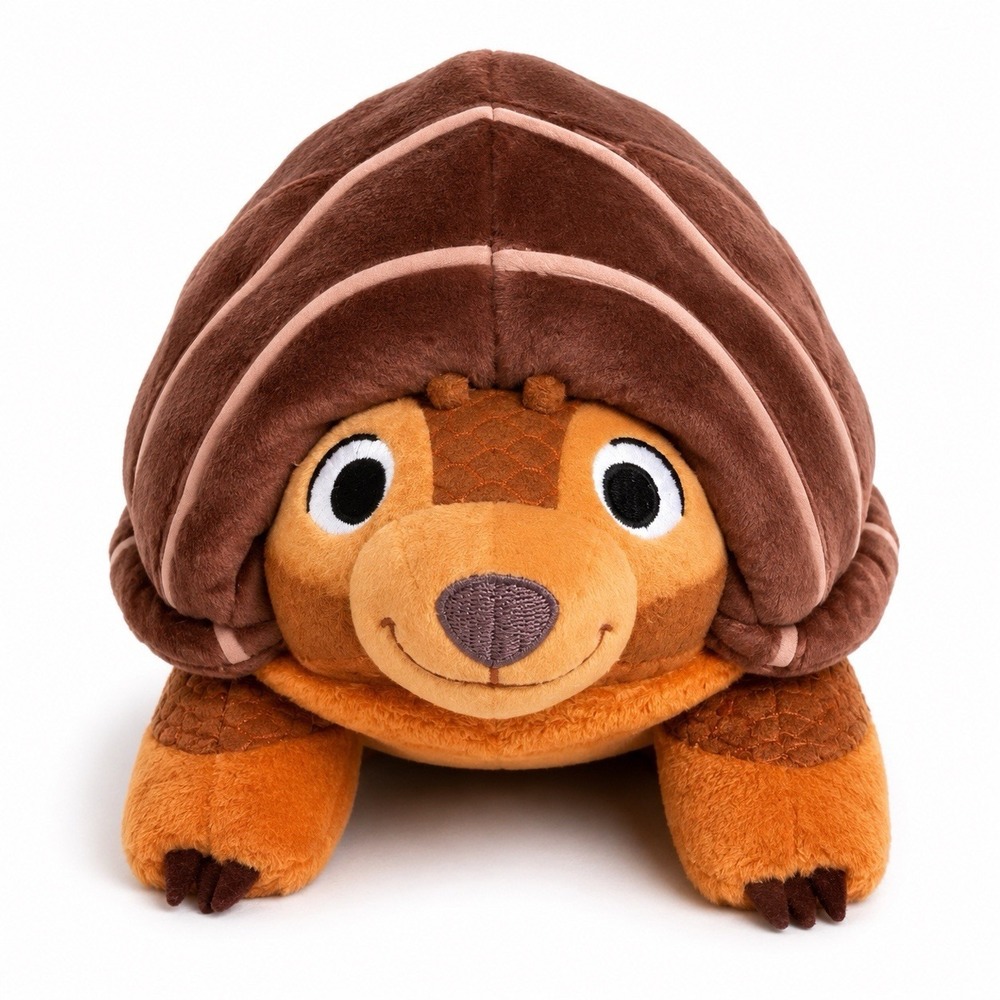 Disney Tuk Tuck Plush 7" Raya and The Last Dragon Stuffed Animal Brown Soft Toy